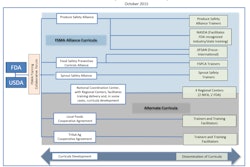 The FSMA Training Strategy outlines those options and formats, in addition to introducing the partners in government, industry and academia who are working with the FDA on the development and delivery of training to the global community of food suppliers.