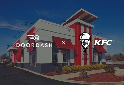 KFC has signed an agreement with DoorDash, the home delivery service, launching today in the San Francisco Bay Area, Los Angeles and Orange County, and expanding to other cities in the months to come.