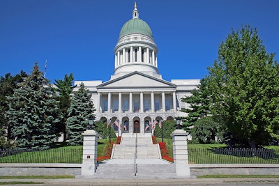 The Maine State House.