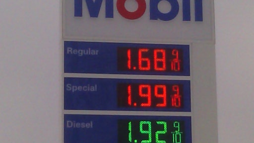 The U.S. average retail pump price for gasoline also declined this week by 3.4 cents to $1.822 per gallon, which is 24.6 cents cheaper compared to the same week in 2015.