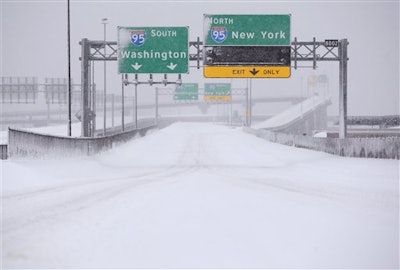 Transportation operators across the densely packed mid-Atlantic and Northeast regions scaled down operations to brace for the storm. Several airlines canceled passenger flights out of Washington, D.C., and New York airports and the Amtrak passenger rail network said it had “canceled or truncated” services on lines stretching from New Orleans to Chicago and New York.