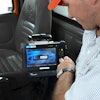 A. Duie Pyle drivers has found PeopleNet electronic logging devices have reduced accidents.