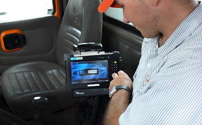 A. Duie Pyle drivers has found PeopleNet electronic logging devices have reduced accidents.