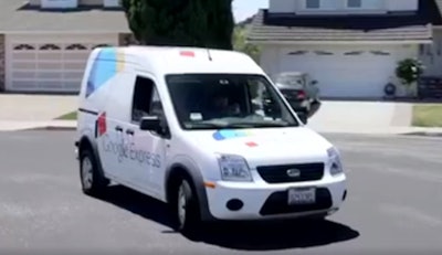 Google said it would begin delivering produce, meat, eggs and other perishable goods on Wednesday in parts of San Francisco and Los Angeles. The service is part of Google Express, which partners with retailers in some U.S. cities to deliver goods to consumers within hours of an order.