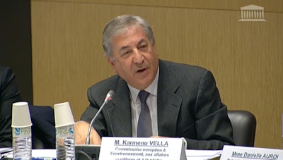 A group of international labor, environmental and human rights organizations, including Human Rights at Sea, has sent a letter to Karmenu Vella, the EU Commissioner for fisheries, maritime affairs and environment (pictured) urging the Commission to maintain pressure on Thailand on human rights abuses in the nation’s fishing industry.