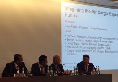 Sandeep Fernandes, head of cargo management practice, Mercator, and Steven Polmans, head of cargo, Brussels Airport, gave presentations about Amazon’s air freight strategy at the World Cargo Symposium in Berlin.