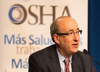 “Food industry workers must never be silenced by the threat of losing their jobs when their safety or the safety of the public is at stake,” said Assistant Secretary of Labor for Occupational Safety and Health Dr. David Michaels (above).