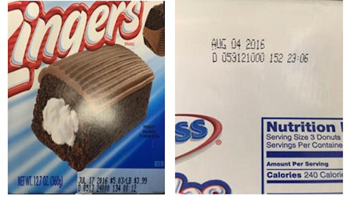 Hostess has recalled approximately 710,000 units of snacks due to the items containing peanut residue.