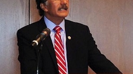 'Using the weight taken at the terminal gate for the purposes of satisfying the need for a verified weight of a container is a simple and efficient solution for assuring the continued smooth flow of export cargoes,' according to Federal Maritime Commission chairman Mario Cordero.
