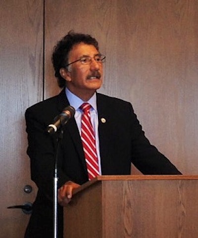 'Using the weight taken at the terminal gate for the purposes of satisfying the need for a verified weight of a container is a simple and efficient solution for assuring the continued smooth flow of export cargoes,' according to Federal Maritime Commission chairman Mario Cordero.