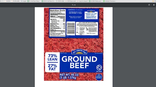 The products subject to recall bear establishment number “EST. 337” inside the USDA mark of inspection or on the product packaging seam. These items were shipped to three HEB Grocery distribution centers in Texas.