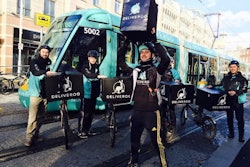 Couriers, who are self-employed and provide their own transport, said the move to £3.75 per delivery, instead of an hourly rate of £7, plus £1 per delivery, would lead to uncertainty and lower wages. They are keeping up their protests and the next strike will be in Camden, north London, later on Sunday.