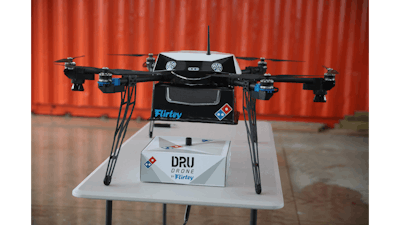 Domino's has repeatedly invested in new delivery technology, including DRU, the Domino's Robotic Unit, a land-based delivery robot. With the announcement of the partnership with Flirtey's air- based drone delivery service, Flirtey and Domino's are demonstrating an ongoing commitment to innovative delivery methods for their customers.