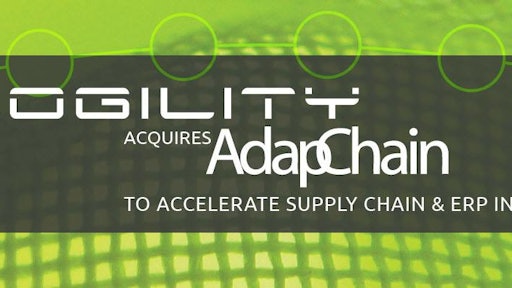 The acquisition builds on years of collaboration between AdapChain and Logility to develop an application with proven ERP templates that redefine and simplify supply chain integrations for companies around the world.