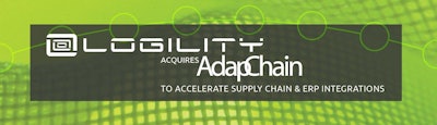 The acquisition builds on years of collaboration between AdapChain and Logility to develop an application with proven ERP templates that redefine and simplify supply chain integrations for companies around the world.