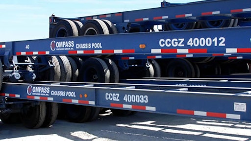 The rule provides for a $5 fee each time a chassis enters or leaves the terminal, to cover the cost of services. The fee will be collected by PierPass on chassis with loaded or empty containers mounted, but not on bare chassis.