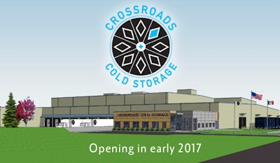 Des Moines Cold Storage recently broke ground for its new 120,000-square-foot cold storage facility in Iowa.