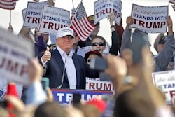 “My plan will embrace the truth that people flourish under a minimum government burden,” Trump said, arguing that slashing protections and regulations would raise the nation’s economic growth rate to at least 3.5 percent.