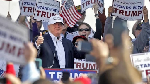“My plan will embrace the truth that people flourish under a minimum government burden,” Trump said, arguing that slashing protections and regulations would raise the nation’s economic growth rate to at least 3.5 percent.