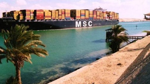 Talks with Maersk, Geneva-based Mediterranean Shipping Co. (above) and France's CMA CGM were going well and an agreement to come into effect at the start of 2017 might be reached as early as next week