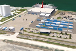 The facility will be located on a 13.7-acre site adjacent to Berth 219, and is designed to handle palletized breakbulk cargo, as well as refrigerated containers.