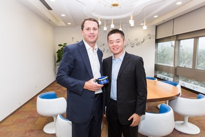 Wal-Mart CEO Doug McMillon announced a strategic investment in New Dada with Philip Kuai, CEO of New Dada.