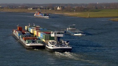 The U.S. Maritime Administration has announced grants aimed to support five initiatives designed to transport freight on rivers to help relieve congestion on highways and reduce diesel pollution from trucks.