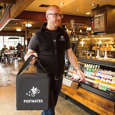 About 6,000 merchants pay for better placement on the app and to be featured in the Postmates Plus Unlimited program, which encourages members to place larger orders in lieu of delivery charges.