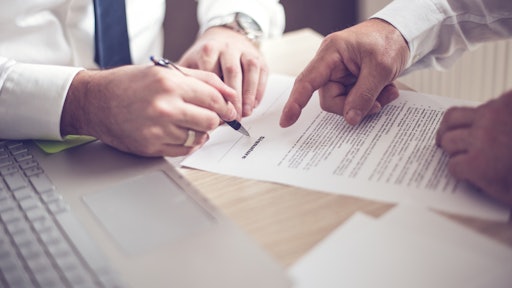 regulation signing documents