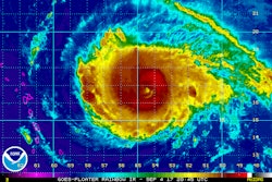 Hurricane Irma 4 5 September GOES Floater Rainbow IR view 59affea369fea