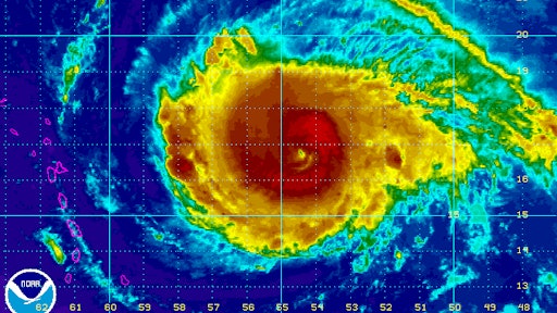 Hurricane Irma 4 5 September GOES Floater Rainbow IR view 59affea369fea