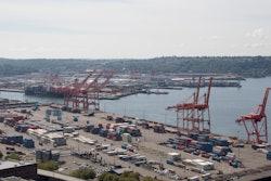 Seattle Container Port Seen From Smith Tower 5a2ea3e2b7771