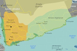 Yemen Regions Map