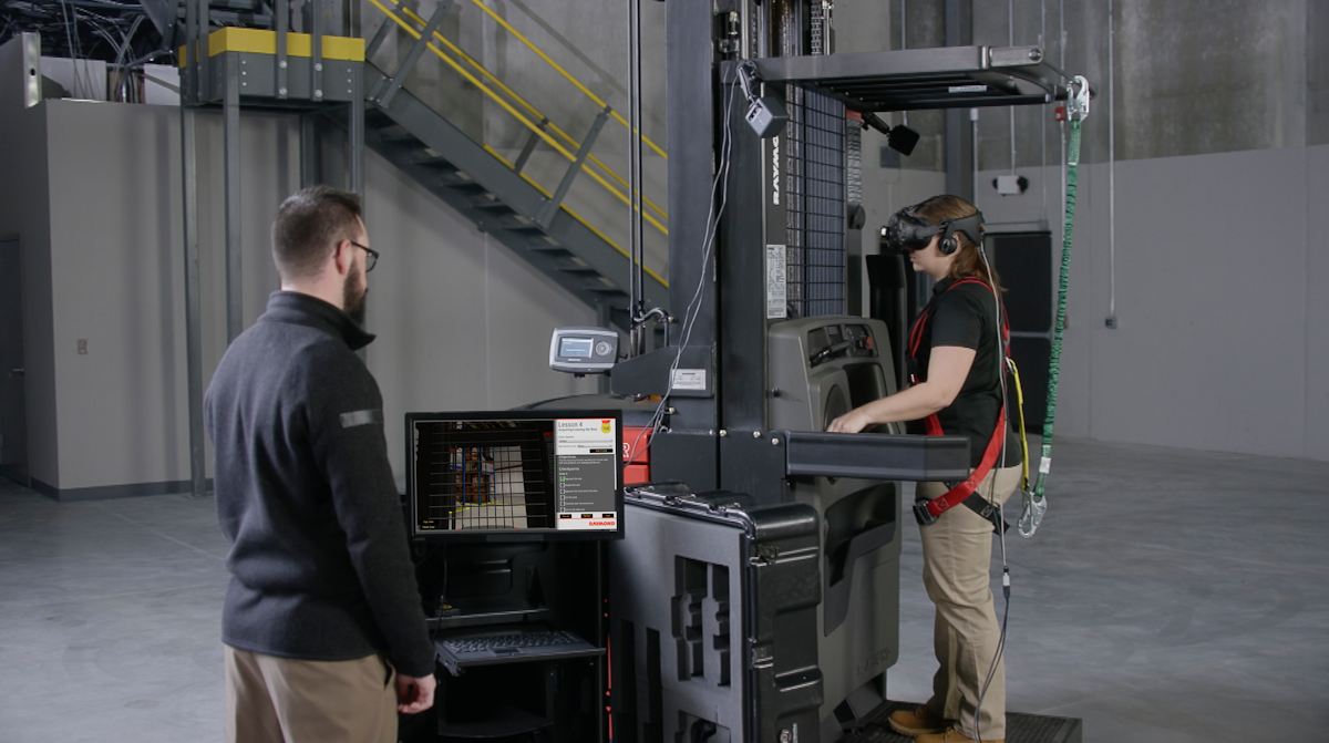 Raymond Launches Virtual Reality Simulator For Forklift Operators Food Logistics