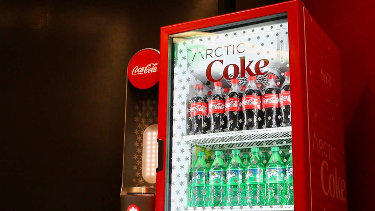 CocaCola Tests Artic Soda Machines Food Logistics