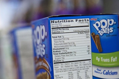 Nutrition Label