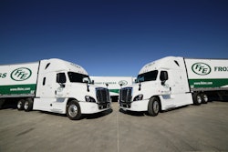Ffe Trucks Facing Each Other