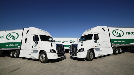 Ffe Trucks Facing Each Other