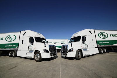 Ffe Trucks Facing Each Other