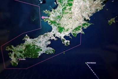 US cargoship Peak Pegasus races to China to avoid paying duties on soybeans, ultimately not making it on time.