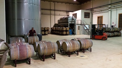 Winery Casks Wine Production Lyng 1061484