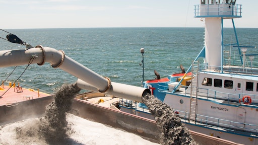 Charleston District is deepening Charleston Harbor to 52 feet. Work is currently going on in the entrance channel with several dredges deepening the harbor.