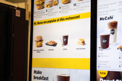Digital Menu Board