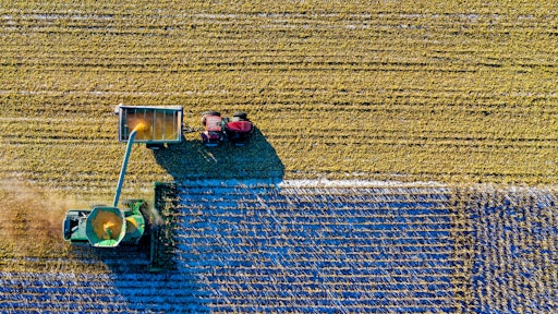 Aerial Shot Aerial View Agriculture 1595104