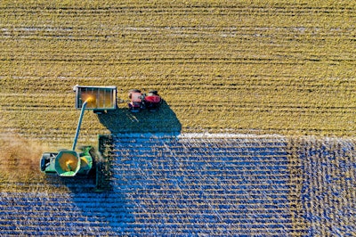 Aerial Shot Aerial View Agriculture 1595104