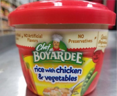 Chef Boyardee Recall
