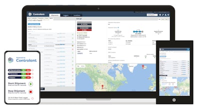 Controlant’s IoT hardware and intelligent cloud platform provide live temperature, time, and location data.
