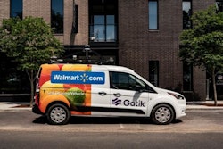 Walmart Gatik Self Driving Car