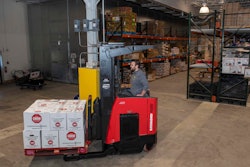 Reach Fork® Truck In Chow Warehouse