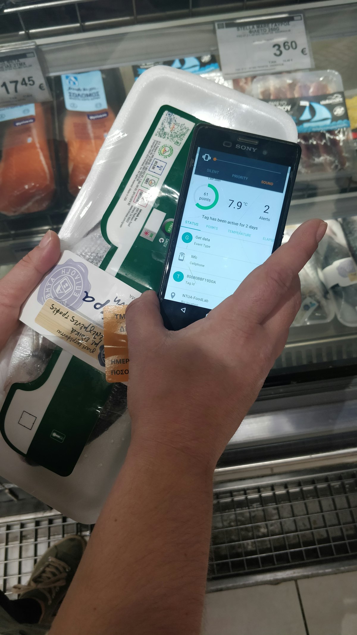 Infratab’s sensor blockchain solution offers trackandtrace for fresh seafood cold chains